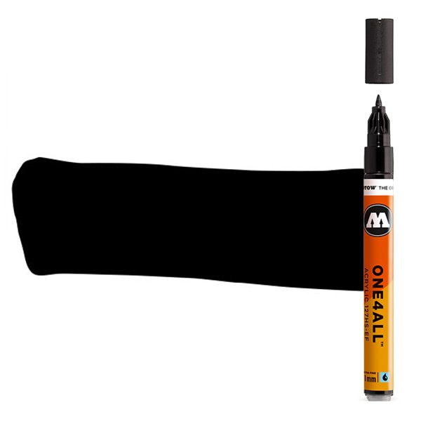 Molotow ONE4ALL 1mm Marker - Signal Black