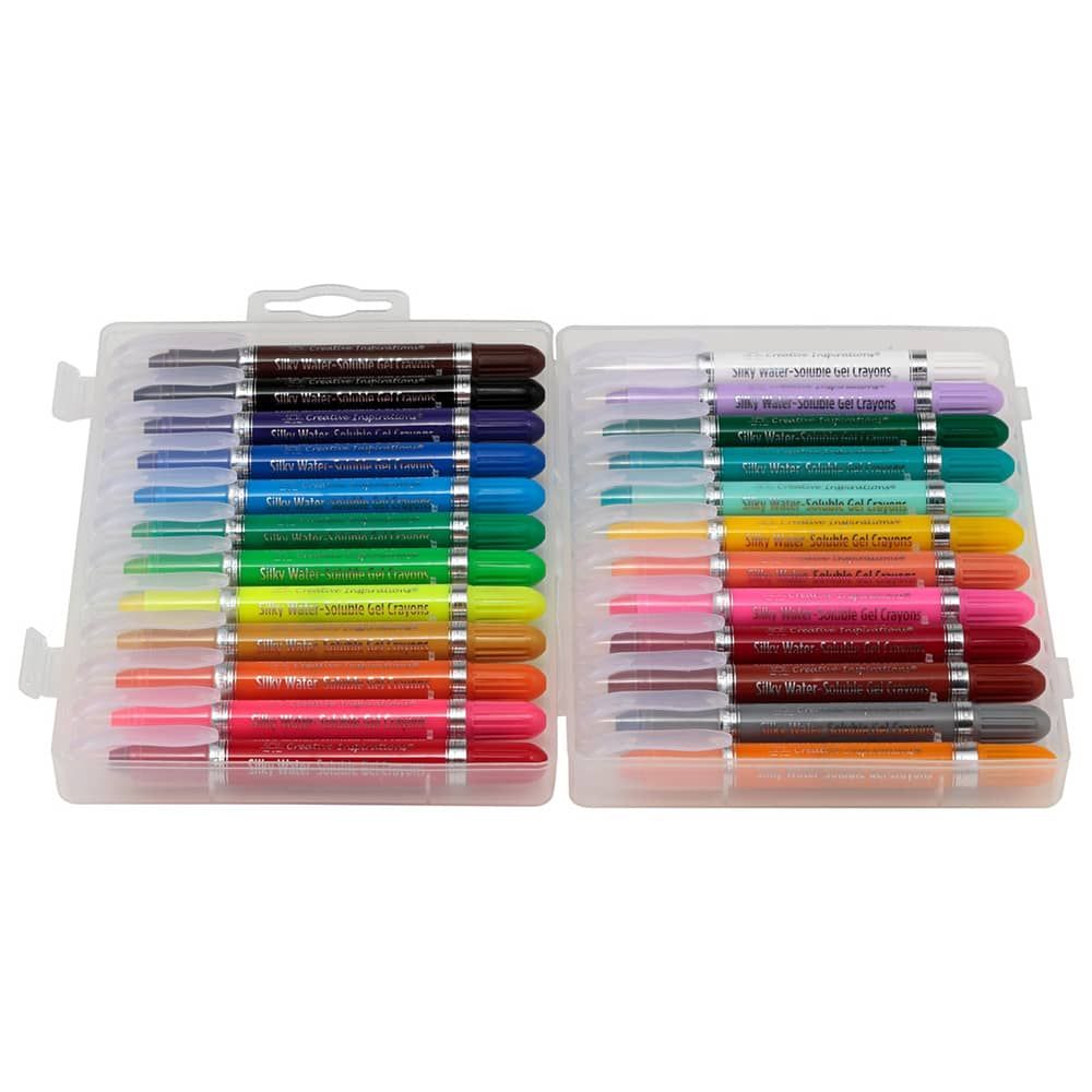 Silky Gel Crayons 36 Set – WingArt