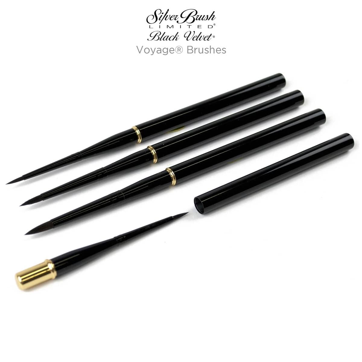 Silver Brush Black Velvet Voyage® Brushes Jerry's Artarama