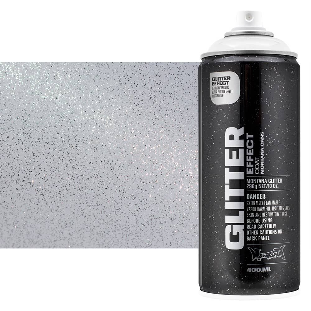 Montana Effect Glitter Spray Silver