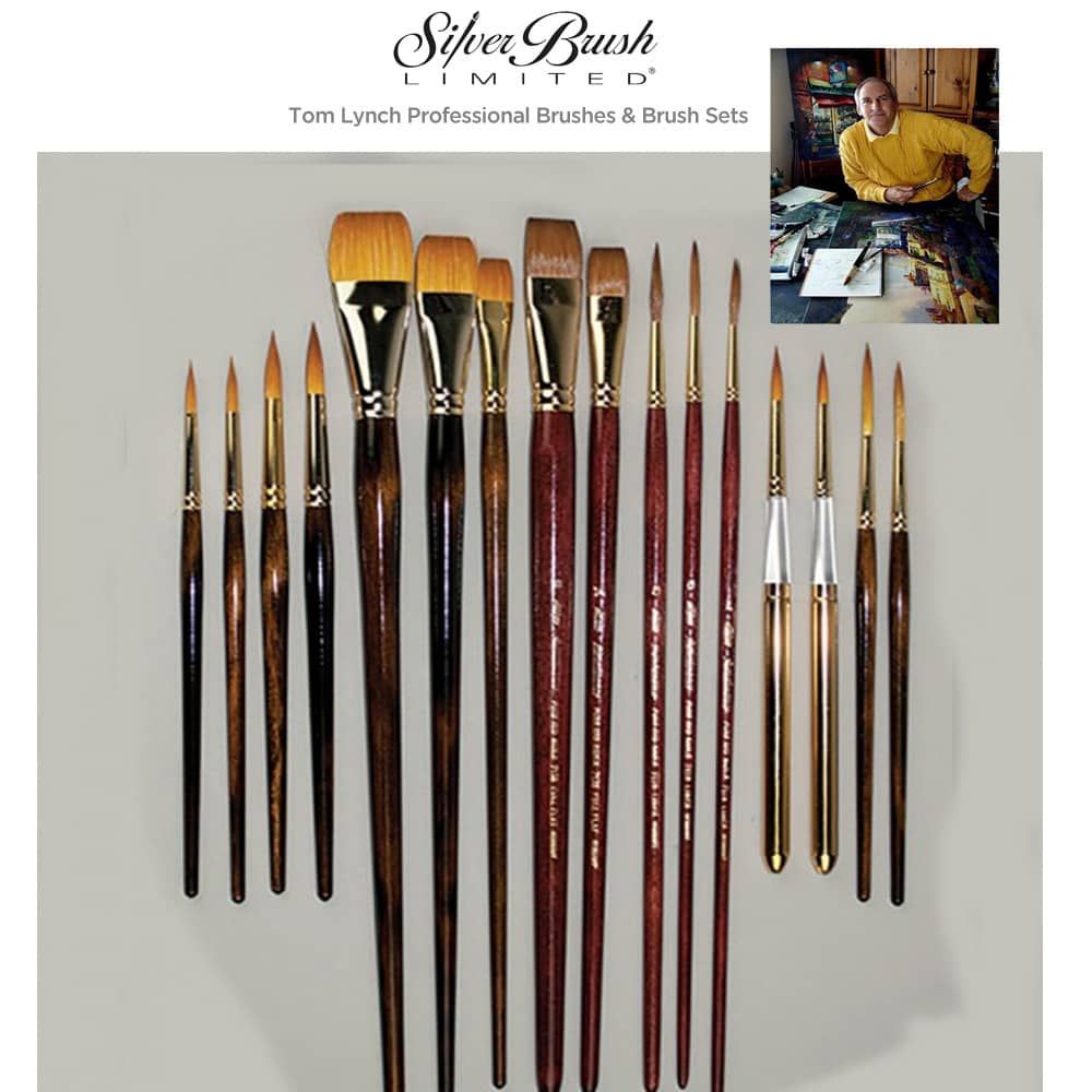 Silver Brush Tom Lynch Watercolor Brushes and Brush Sets