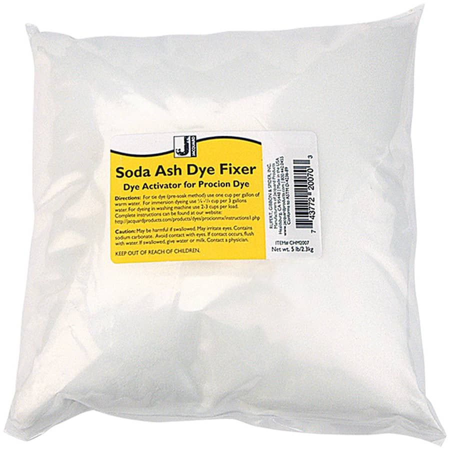 Jacquard Dye Additive Soda Ash Dye Fixer 5 lb Bag