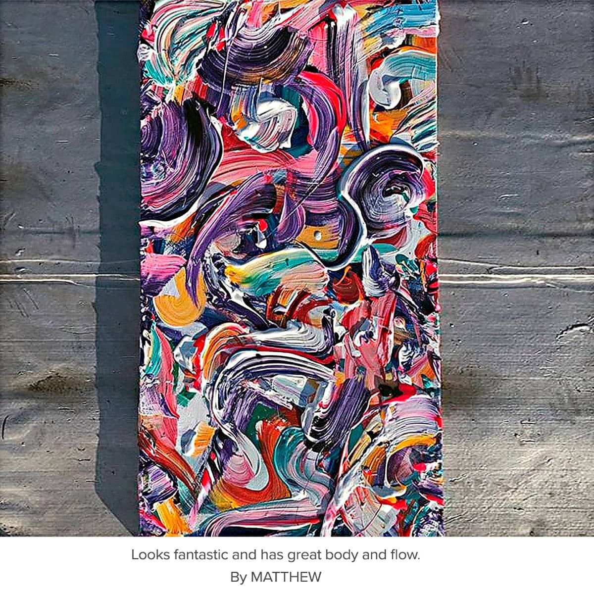 Artwork By Matthew w/ SoHo Urban Artist Heavy Body Acrylic Paint