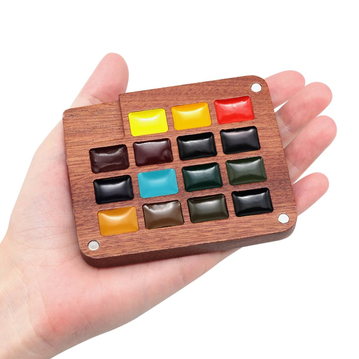 Lightweight, pocket-sized design - take the palette anywhere