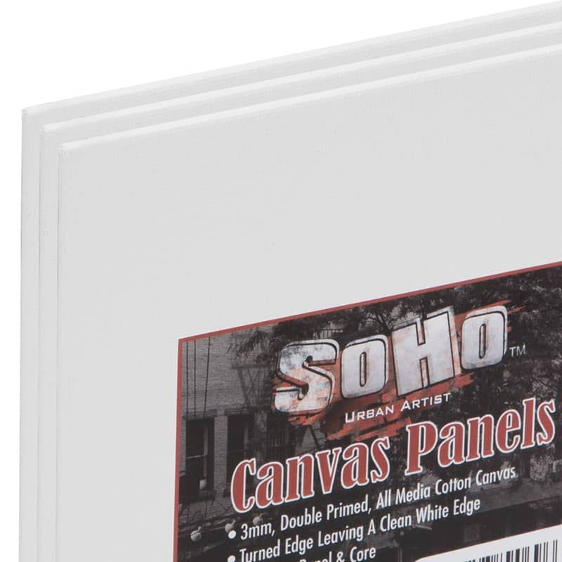 Soho Canvas Panels Small Sizes Set of 12 Jerry's Artarama