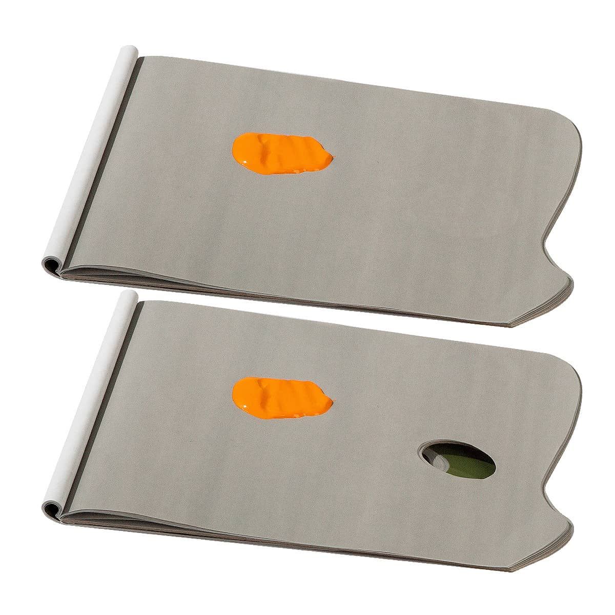 Available as a rectangular-shaped pad or pad featuring a thumb hole
