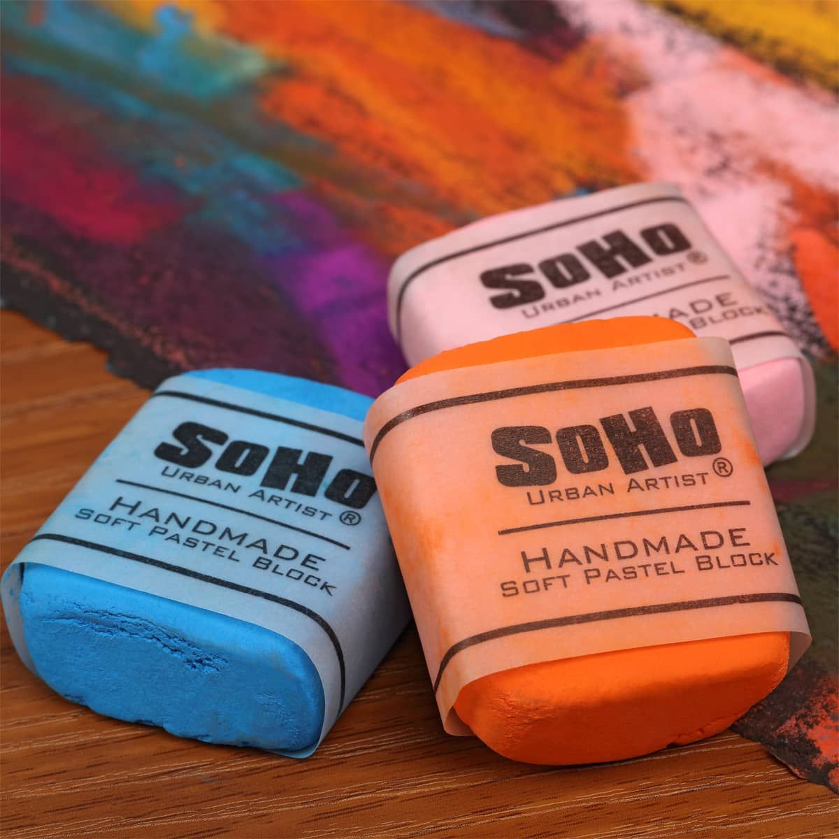 SoHo Urban Artist Handmade Soft Pastel Blocks