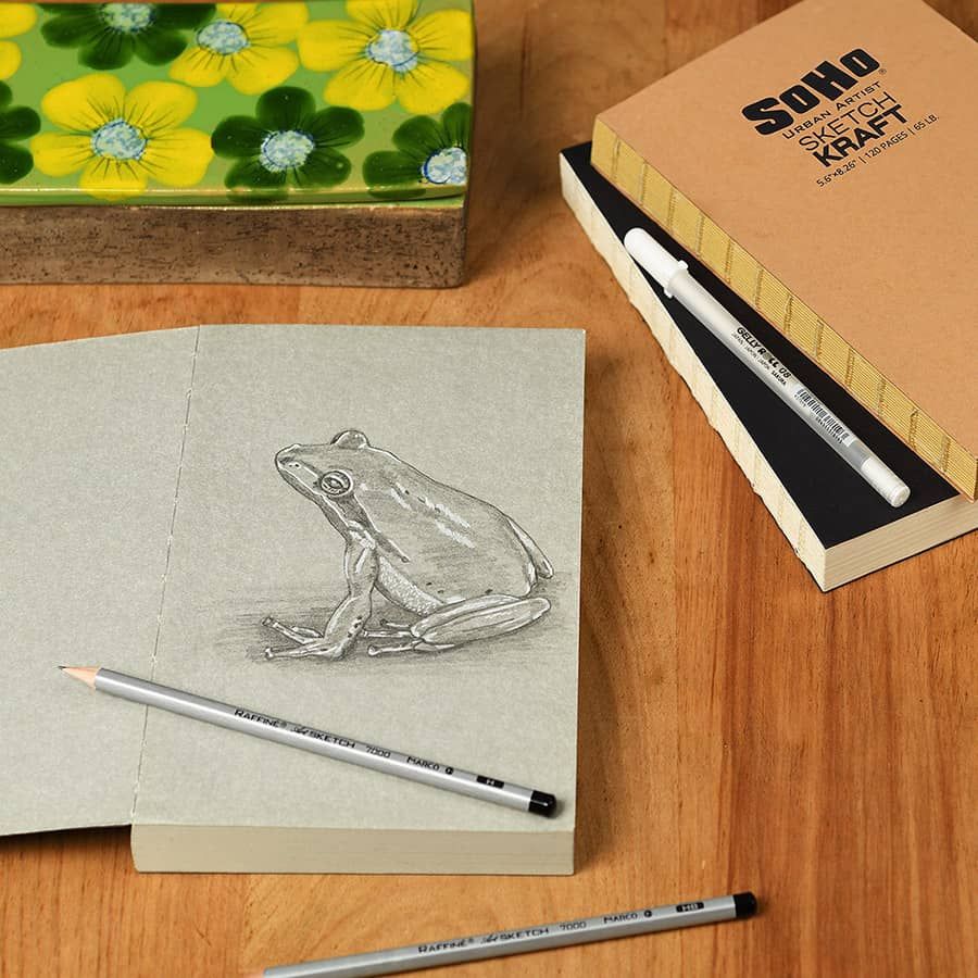 Premium Hard-Cover Sketch Book — Soho Art Materials