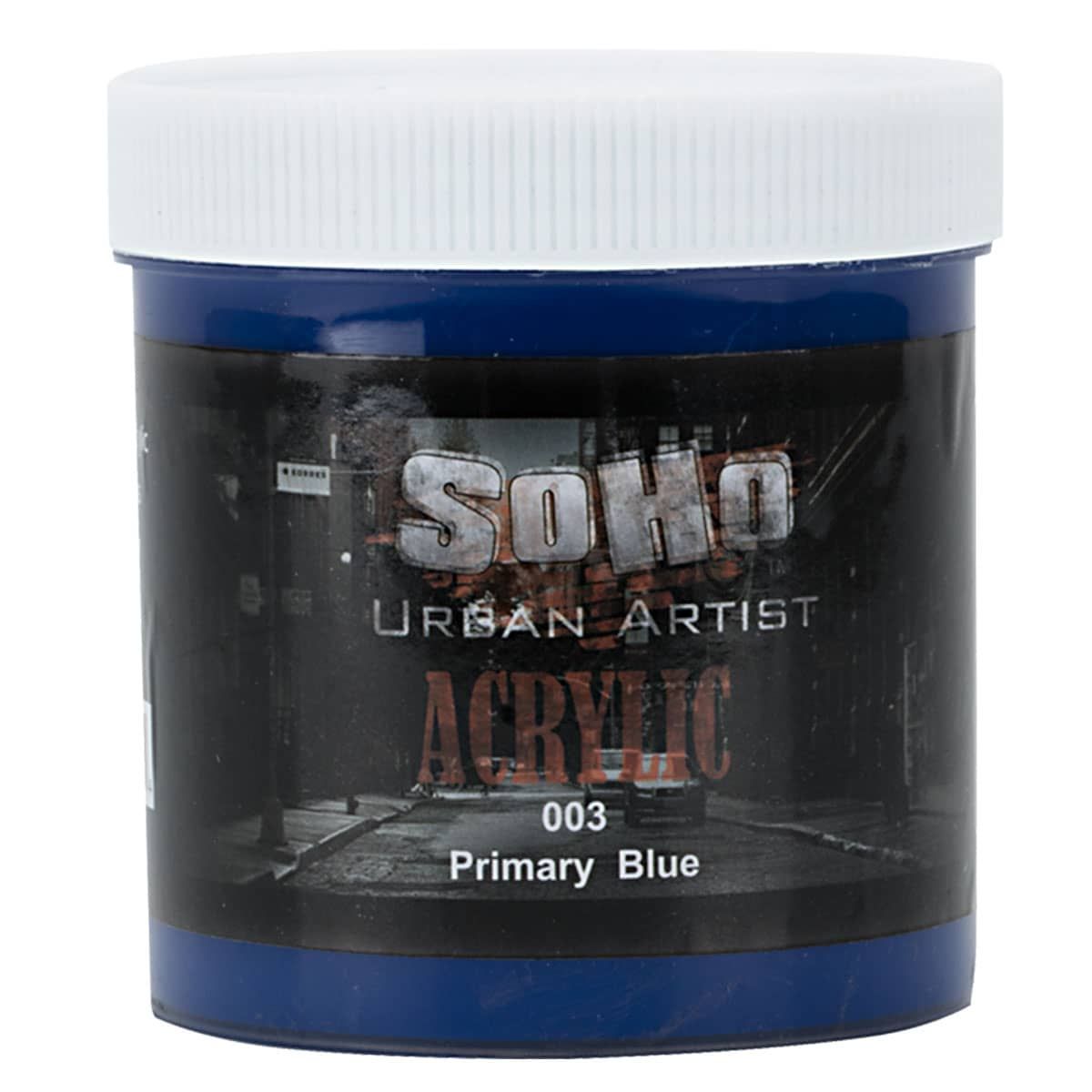 SoHo Urban Artists Heavy Body Acrylic Primary Blue 500ml