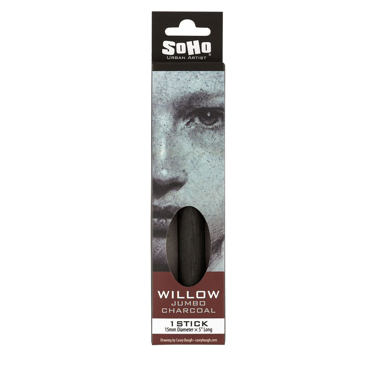 SoHo Willow Jumbo Charcoal (1 Stick)