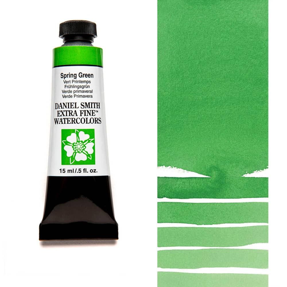 Daniel Smith Extra Fine Watercolors - Spring Green, 15 ml Tube