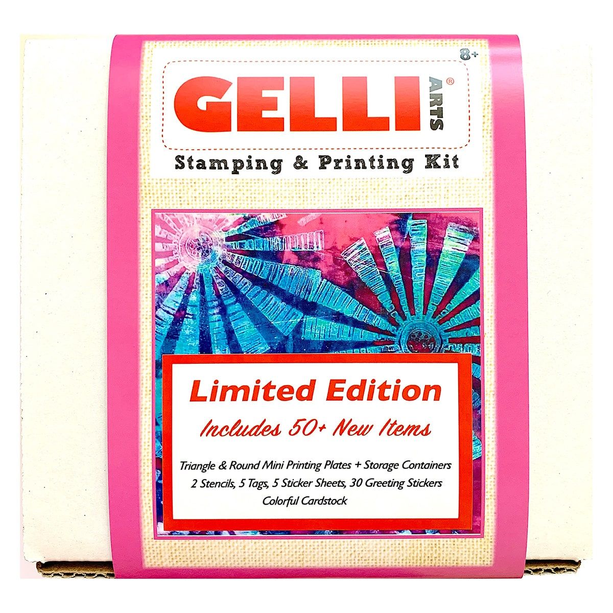 Gelli Arts Limited Edition Stamping Kit Jerry's Artarama