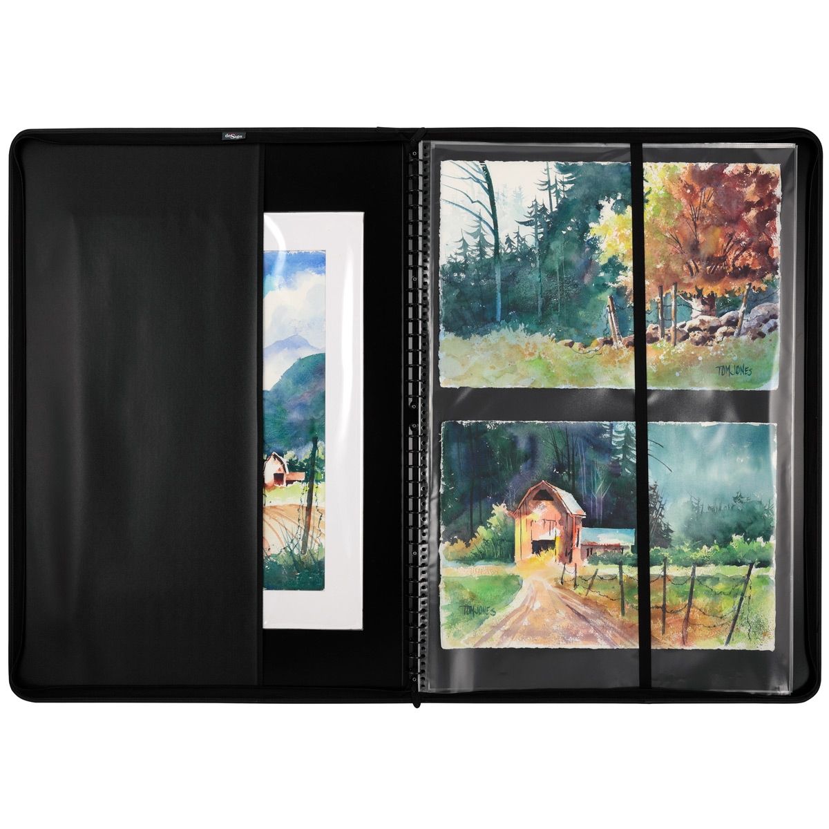 Picturesque Presentation Case 24x36", 5 AcidFree Sheets Jerry's Artarama