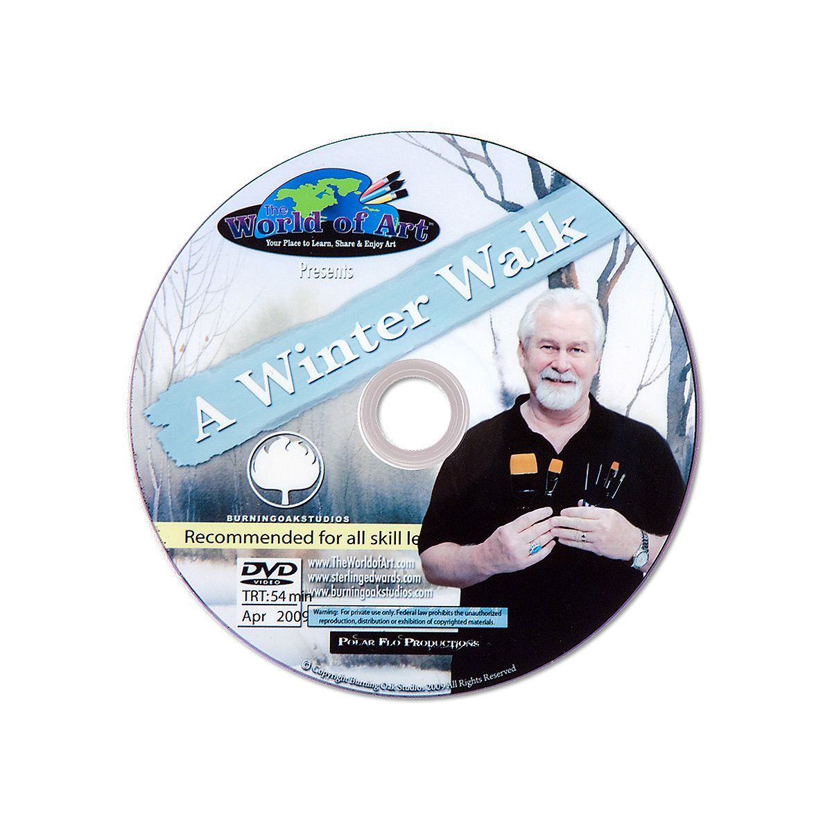 Join Sterling and learn a bunch with thus included DVD