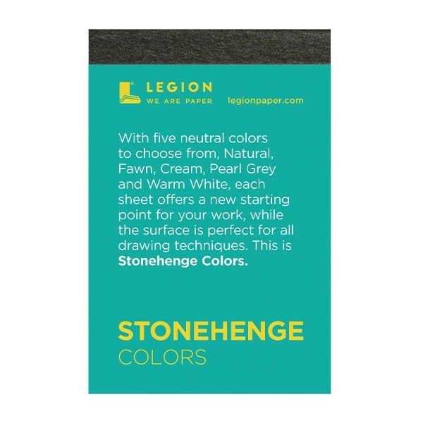 Stonehenge Mini 250 gsm Paper Pad 2.5x3.75 Multi-Color 15 Sheets