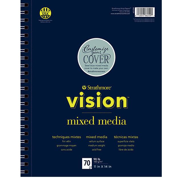 Strathmore Vision Mixed Media Pad 11x14"