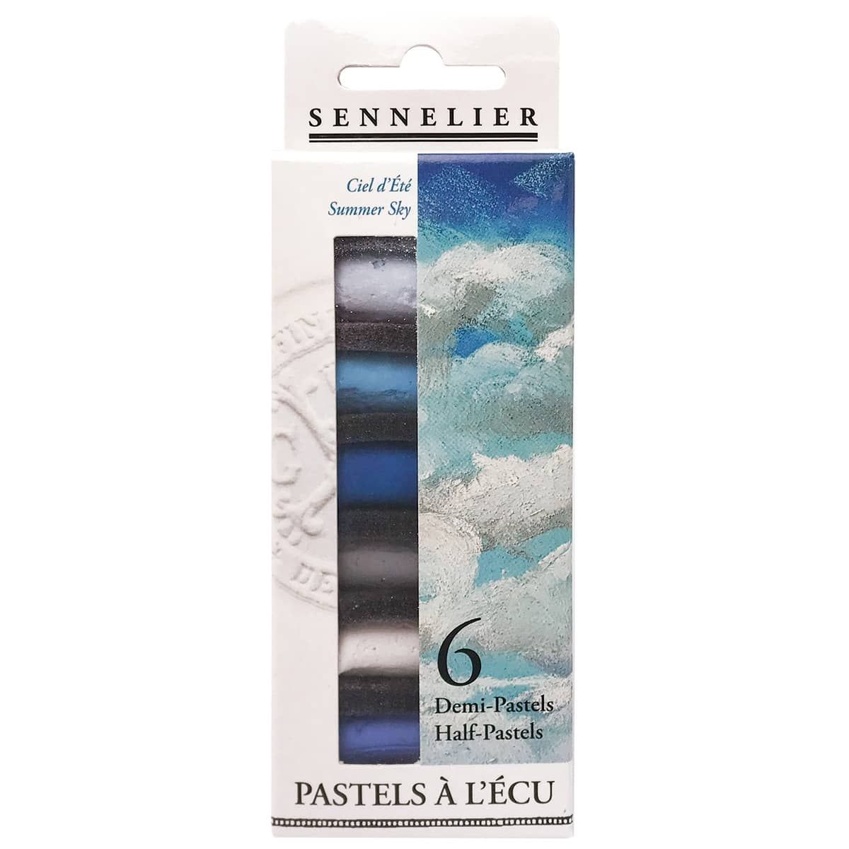  Savoir-Faire Sennelier Soft Pastels Half Stick Set  30/Pkg-Landscape
