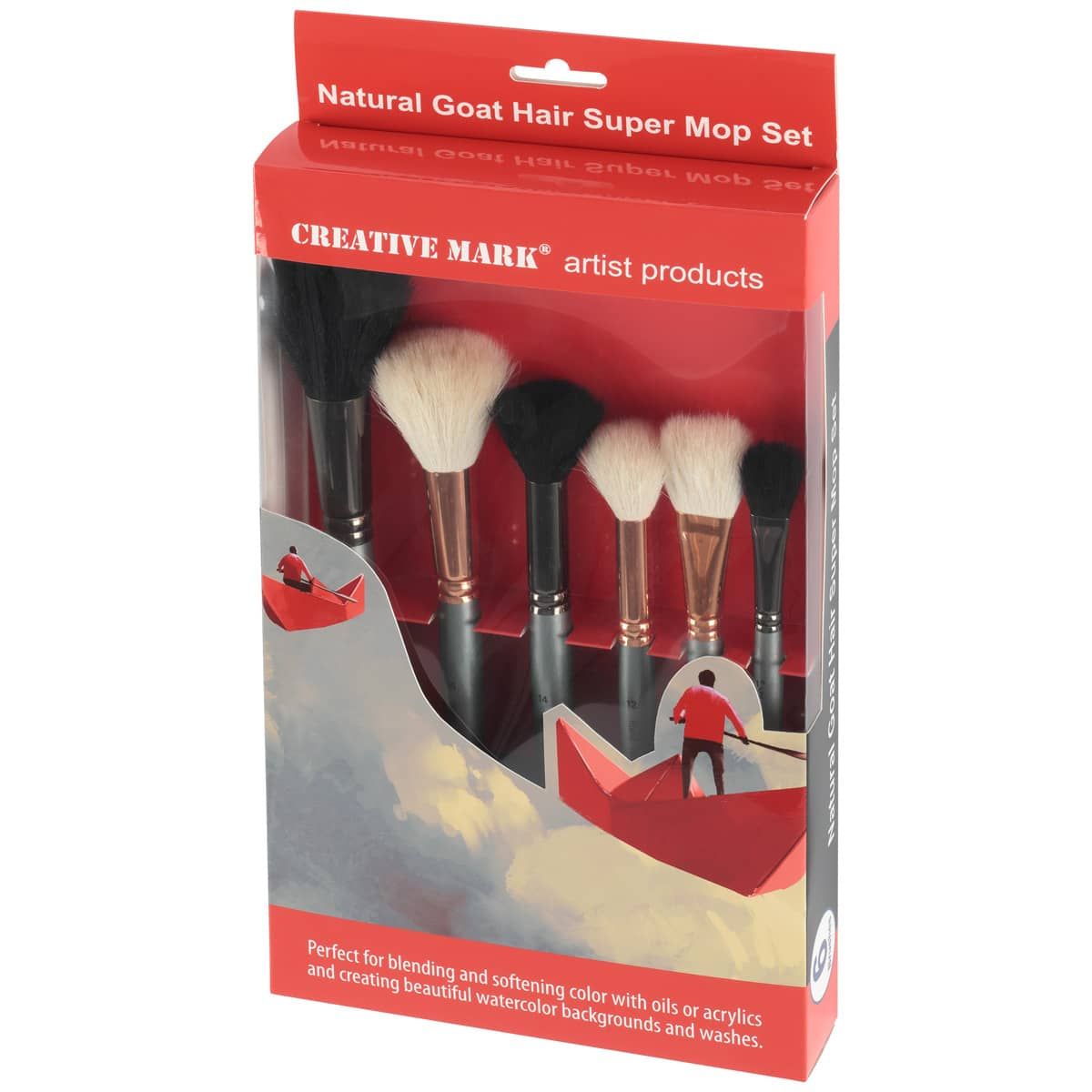 Scrubber Watercolor Brushes & Sets by Creative Mark