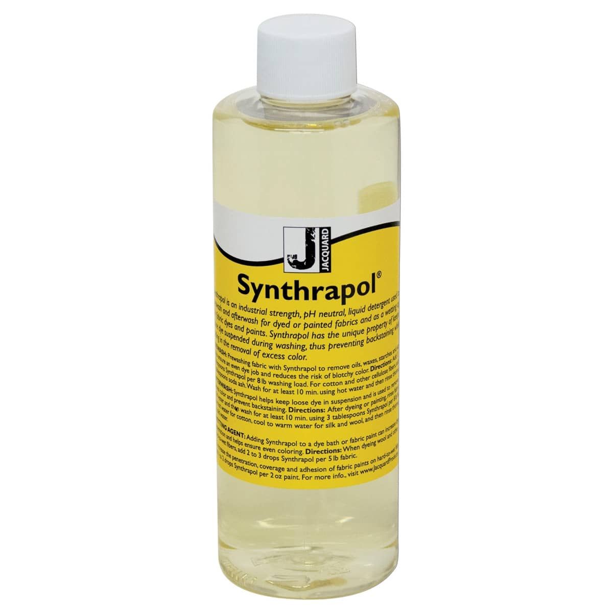 Jacquard Dye Additive Synthrapol 8 oz Bottle