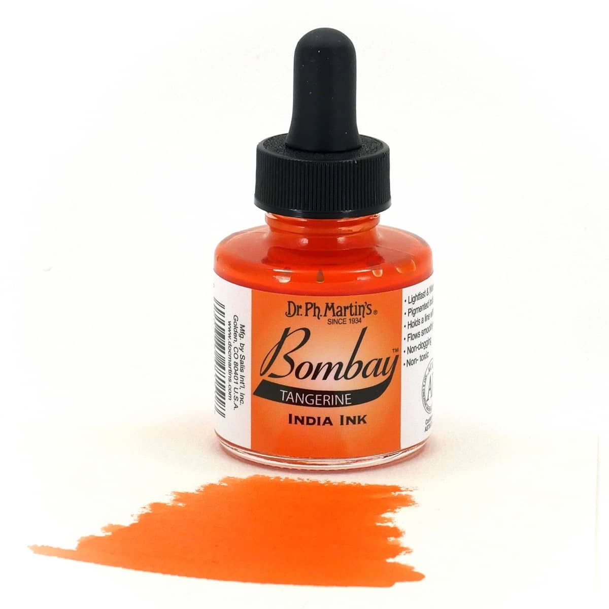 Dr. Ph. Martin's Bombay India Ink-Tangerine