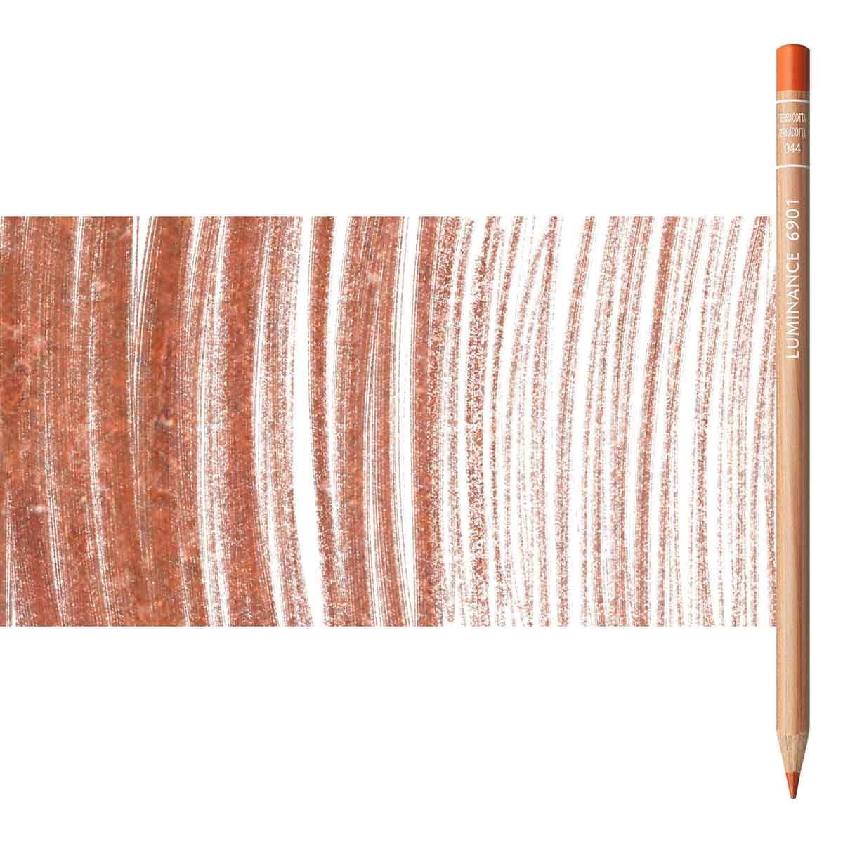 Caran d'Ache Luminance Pencil Terracotta