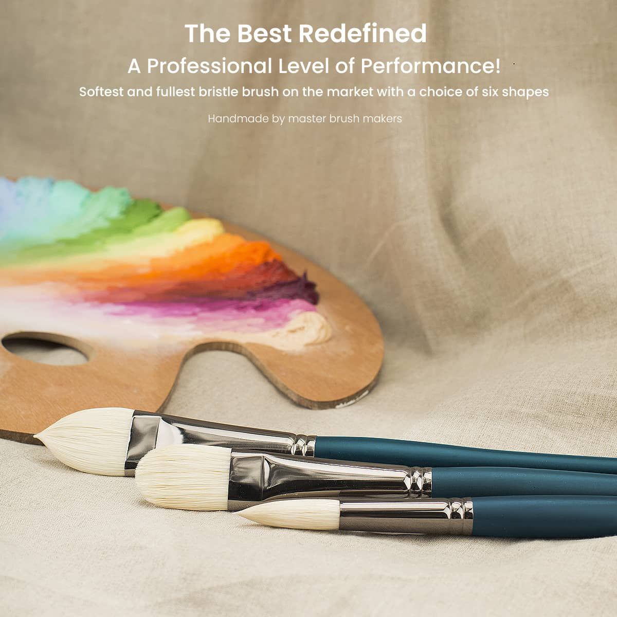 The Best Redefined! Softest And Fullest Bristle Brush On The Market