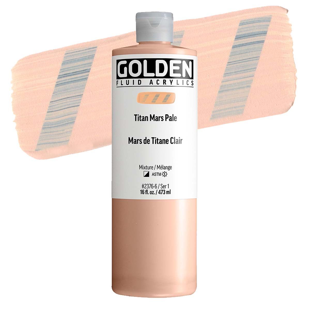 Golden Fluid Acrylic 118 Ml – Titan Green Pale, Colore Acrilico Fluido Per Artisti, Alta Pigmentazione, Lucentezza Opaca