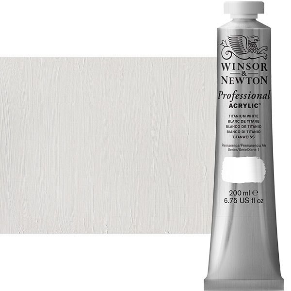 Winsor & Newton Artists' Oil 200ml Titanium White