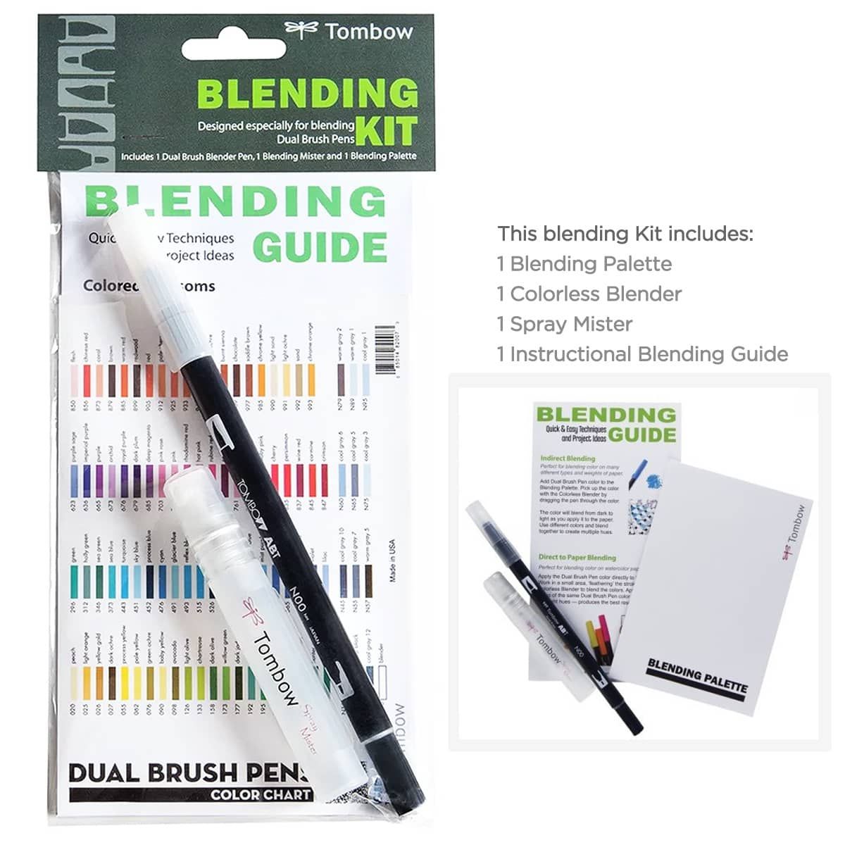 Tombow Dual Brush Pen Review + Blending Tutorial