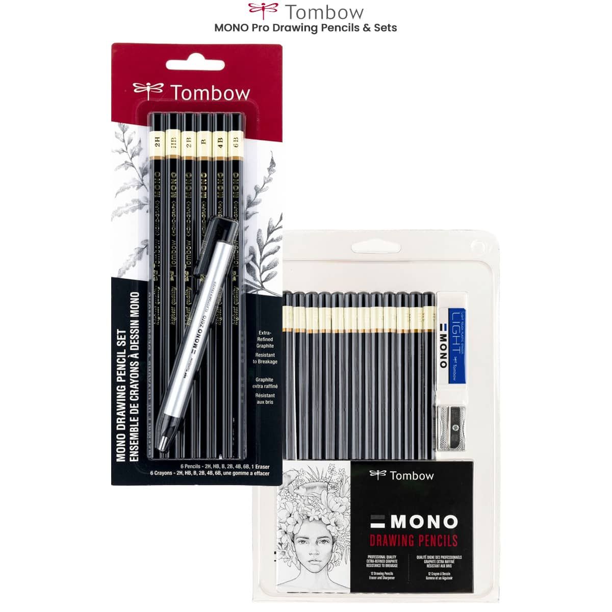 Tombow MONO Pro Drawing Pencils & Sets