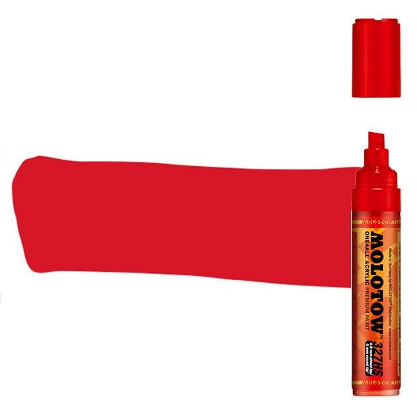 Molotow ONE4ALL 4-8mm Marker - Traffic Red