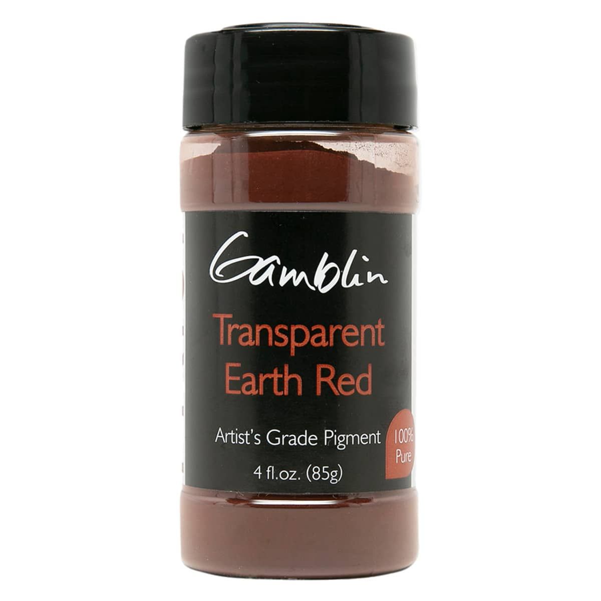 Gamblin Dry Pigment - Transparent Earth Red, 85 Grams