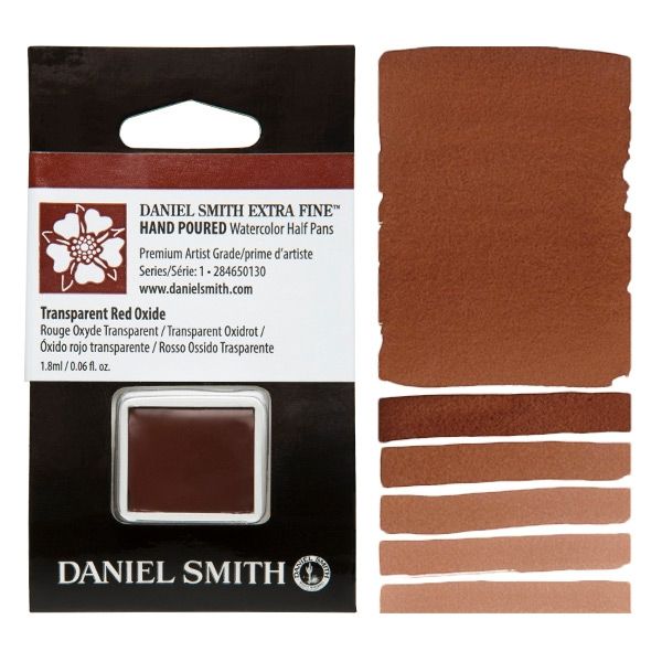 Daniel Smith Watercolor Half Pan Transparent Red Oxide