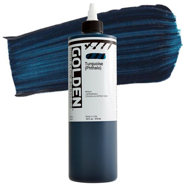 Oro High Flow 1Oz trasp Phthalo Verde B