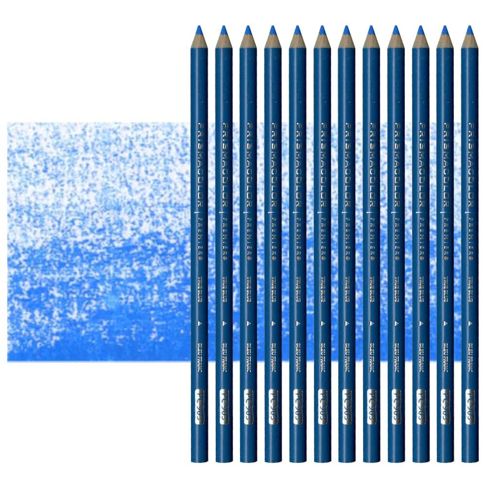 Prismacolor Premier Colored Pencil PC903 True Blue (Set of 12) Jerry