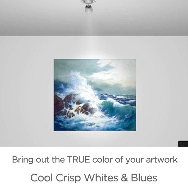 Cool crisp whites and blues