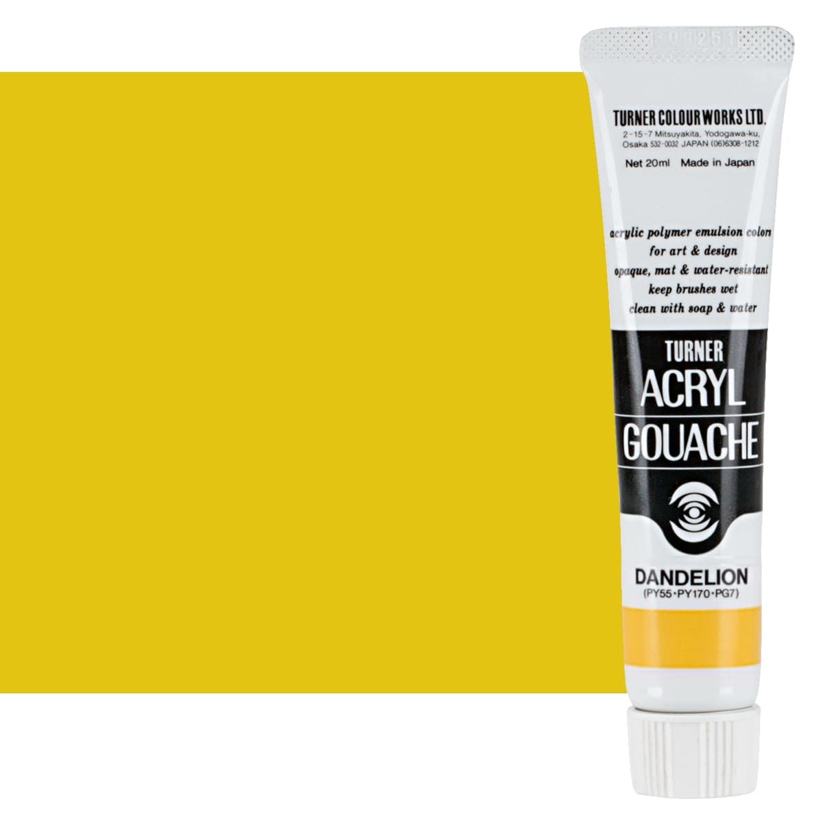 Turner Artist Acryl Gouache Dandelion, 20ml Jerry's Artarama