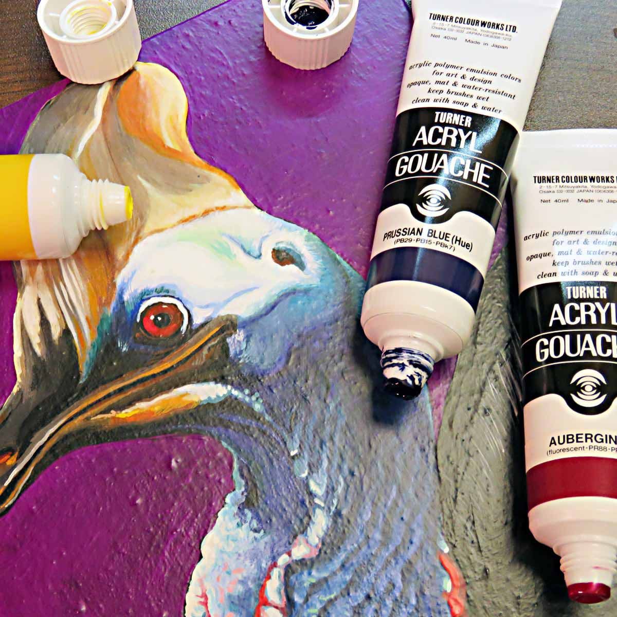 The MOST Vibrant Artist Acrylics You Can Buy