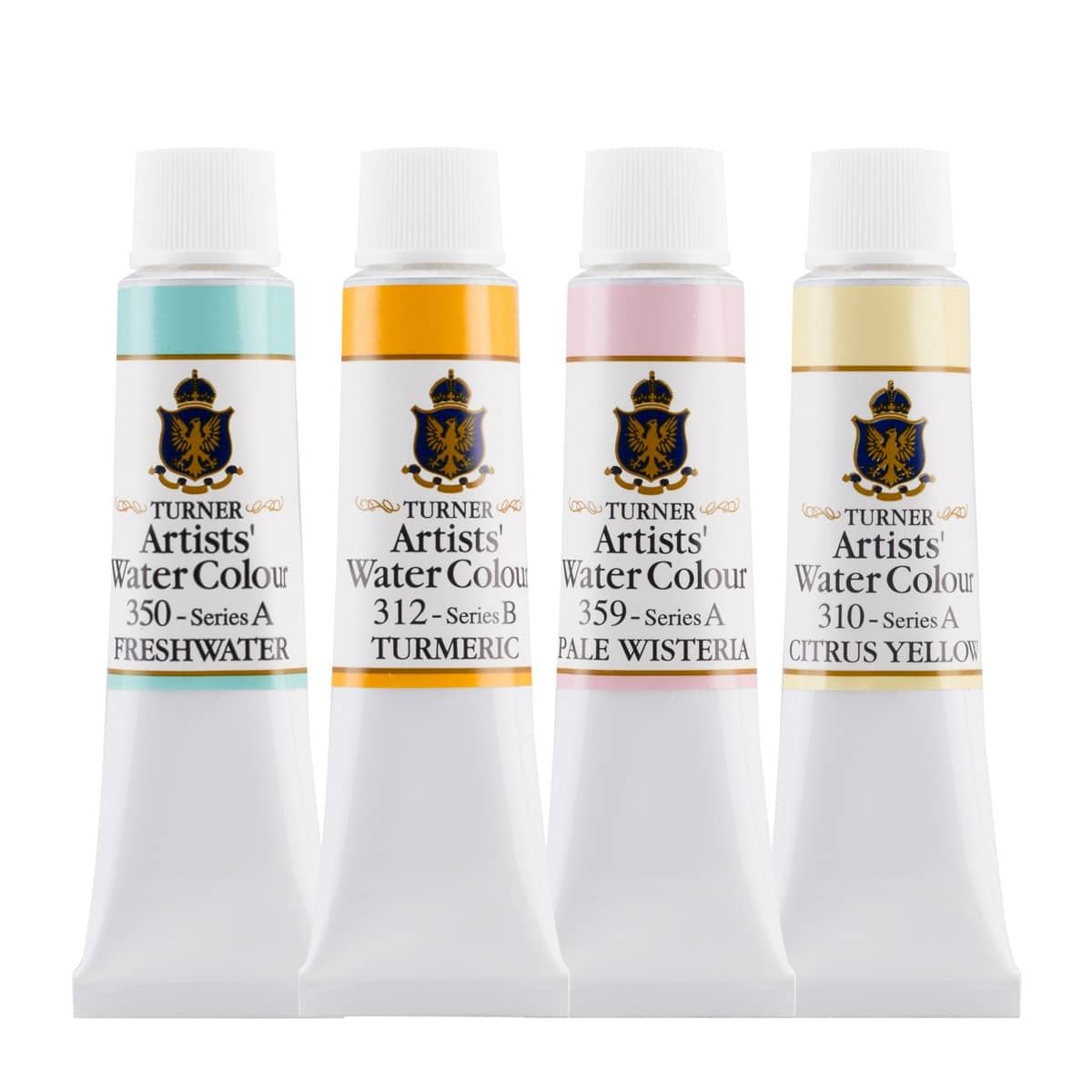 Turner Artists' Watercolors - Spring Colors Set of 4, 15 ml Tubes
