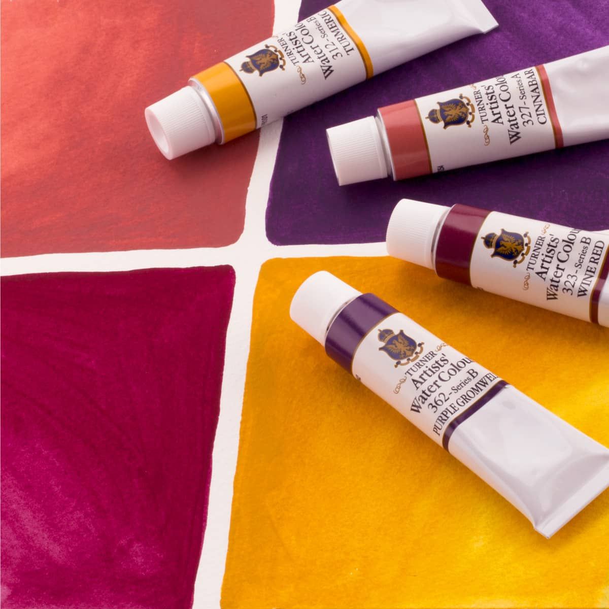Jerry's Artarama Mini Watercolor Paint Set - Portable 8 Prime Colors Kit  with Brush and Acid-Free Journal for Plein Air Painting(3.5 x 5.5),  Perfect for All Skill Levels 