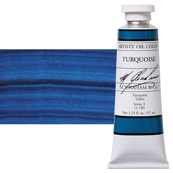 M. Graham Oil Color 37ml - Turquoise