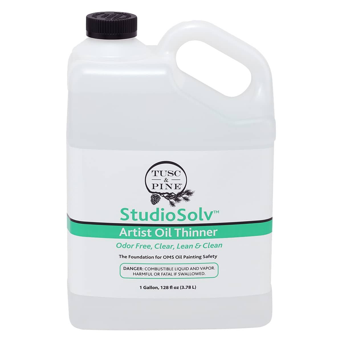 Great White Oil Color (5oz) + Studiosolv™ Oil Thinning Medium (16.9oz)  Mixing & Thinning Set