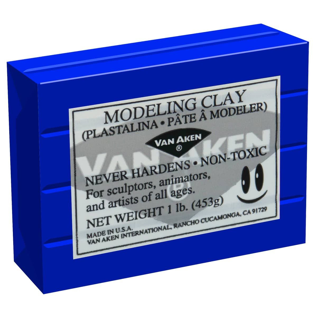 Van Aken Plastalina Modeling Clay - 4.5 lb, Blue