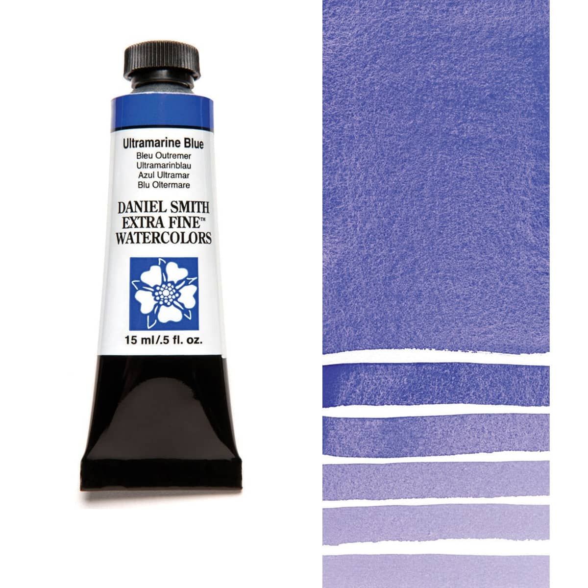 Daniel Smith Extra Fine Watercolors - Ultramarine Blue, 15 ml Tube