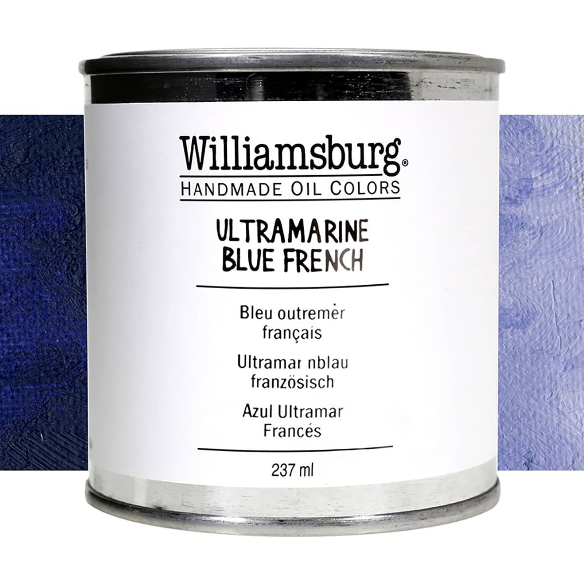 Williamsburg Oil Color 237 ml Can Ultramarine Blue French