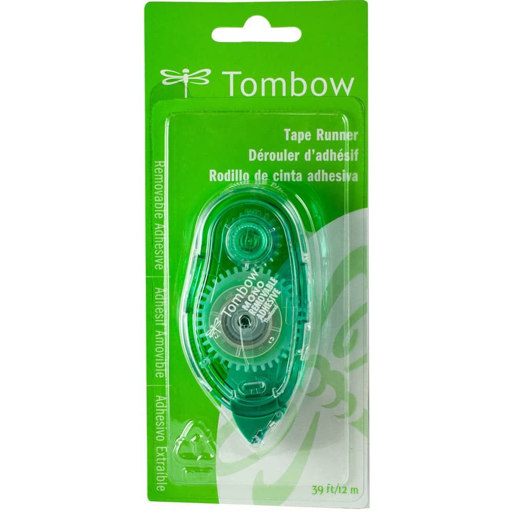 Tombow MONO Removable Adhesive Tape Dispenser 0.33"x472" Jerry's Artarama