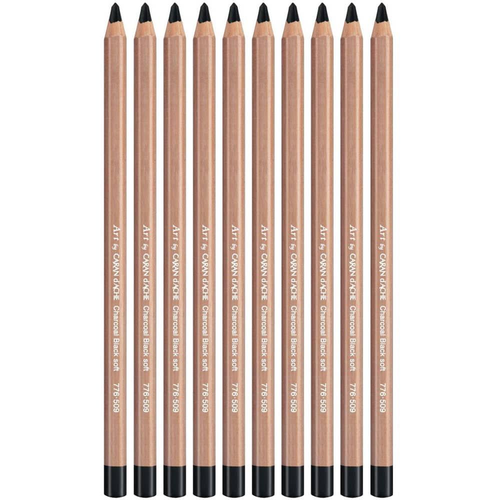 Caran d'Ache Soft Charcoal Pencils