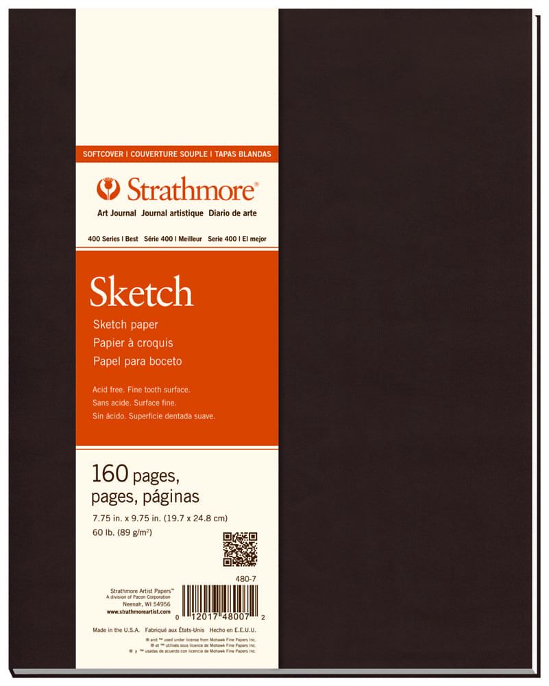 Strathmore Art Journal 400 - Watercolor Sketchbook Aquarell, 24S, 300g