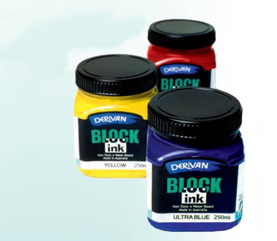 Derivan Block Printing Inks And Mediums Jerry's Artarama
