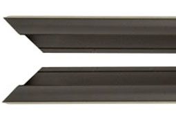 Basic Metal Sectional Frame Pair of 18" - Frost Black